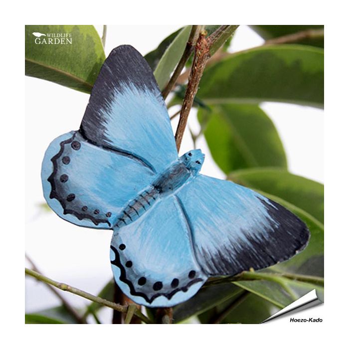 DecoButterfly - Koelkast Magneet - Boomblauwtje